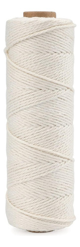 Cordón De Algodón Blanco,1.5mm Cordón De Algodón Na...