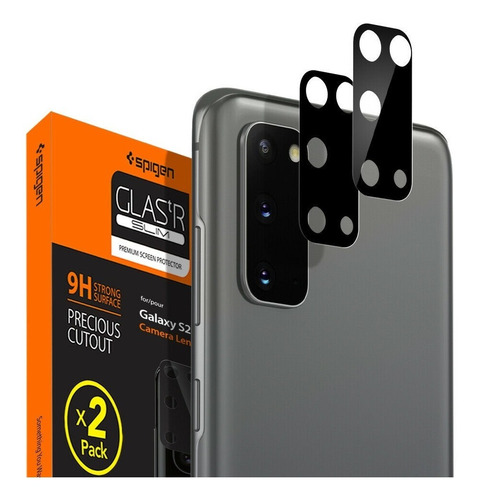 Imagen 1 de 6 de Vidrio Templado Camara Trasera Spigen Full Cover S20 X2(u)