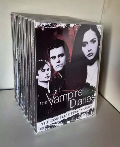 Diários De Um Vampiro: 1° A 8° Temporada Em Dvd (dublado) - Desconto no  Preço