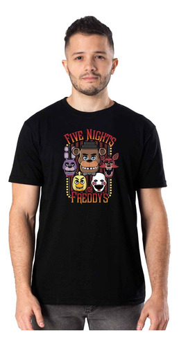 Remeras Hombre Five Nights At Freddy's |de Hoy No Pasa| 2