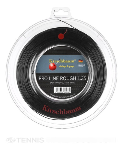 Rollo 200 M Cuerda Kirschbaum Pro Line Rough Encordado Monofilamento Copoliamida Rugoso Tenis Baires Deportes Distr Ofic