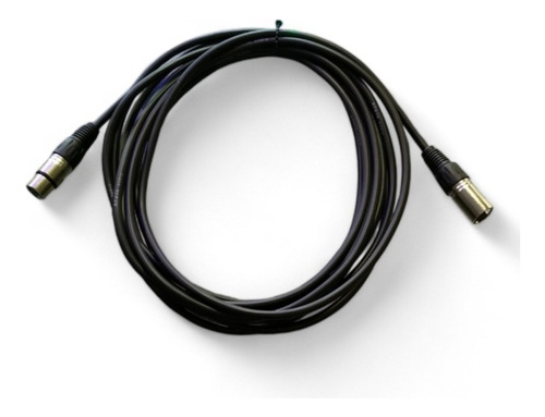 Cable Xlr Macho A Xlr Hembra 6 Metros 