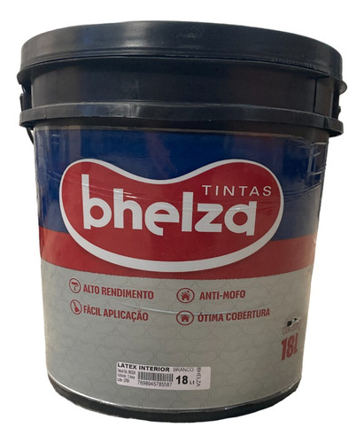 Pintura Latex Interior 18lts Bhelza