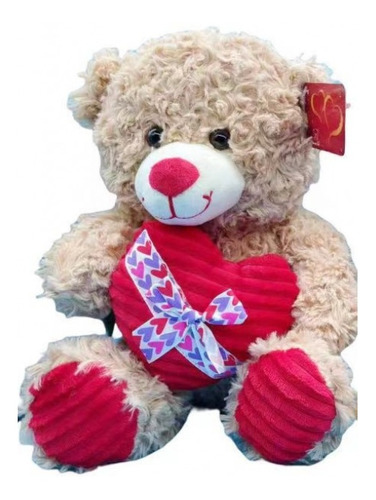 Peluche Oso Enamorado 33cm San Valentin Amor Corazon 1