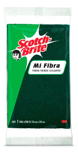 Fibra Verde Scotch Brite 3m Básica