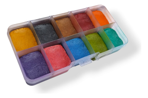 Paleta De Maquillaje Base Agua Pintacaritas Neon/metal 100gr