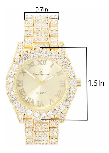 Reloj Big Ks Para Mujer Con Bisel De Color Y Números R...