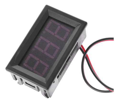 (bl) Para Voltímetro Dc 5-120 V, 2 Hilos, Panel De Pantalla