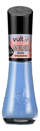 Esmalte Cremoso Vult Soleil Efeito Gel Céu Azul 8ml