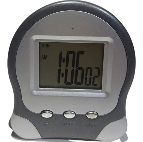 Relógio Watch Time Digital De Mesa Alarme Data Cronometro