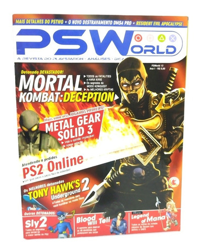 Revista Psworld Mortal Kombat, Deception