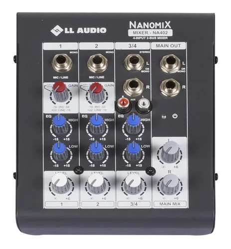 comprar Console Ll Audio Na402r Nanomix De Mistura 127v\u002F220v