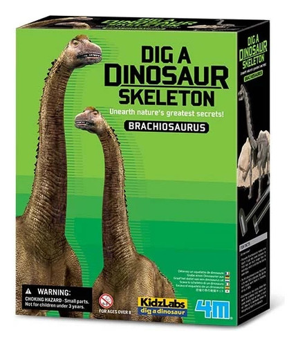 Juego Educativo 4m Excavación Del Esqueleto Braquiosaurio