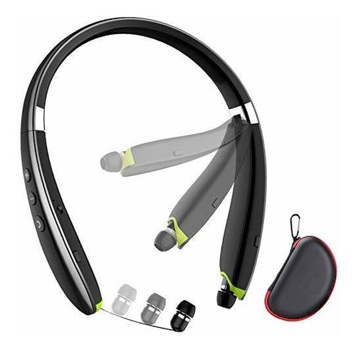 Audifono Bluetooth Banda Para Cuello Retractile Inalambrico