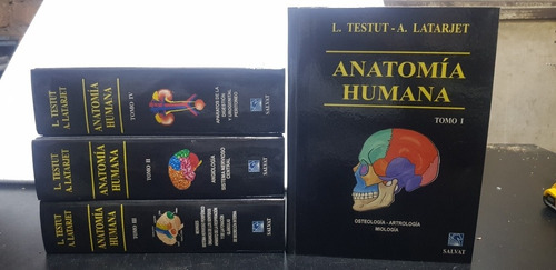 Libro Anatomía Humana Testud 4 Tomos