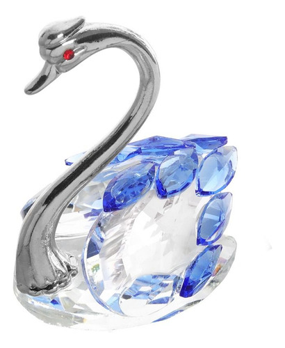 Adorno De Cisne De Cristal, Adorno De Cisne, Colorido Hogar