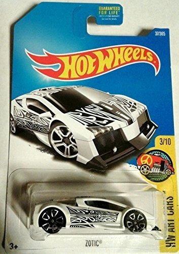 Hot Wheels 2017 Hw Art Cars Zotic 37/365, Blanco