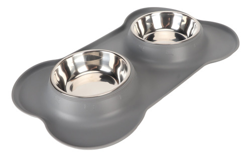 Juego De Cuencos De Comida Para Perros, Tapetes Para Evitar