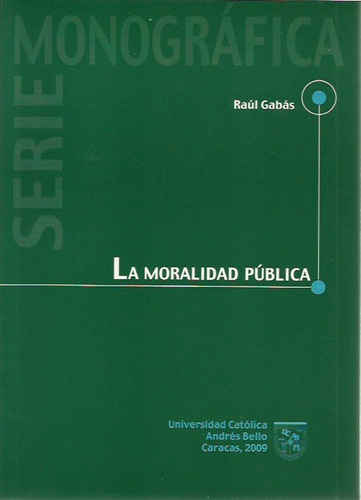 La Moralidad Pública