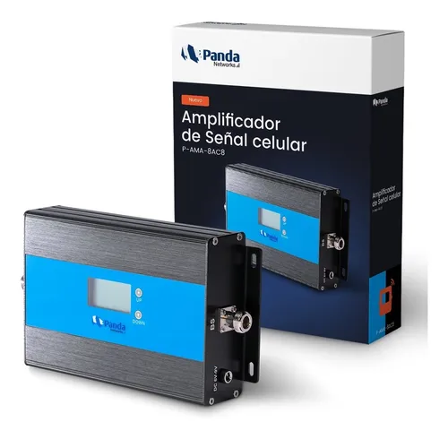 Kit Amplificador de Señal Celular Telcel 3G 850 Mhz 70 DBi – 3 Antenas  Interiores – Panda Networks