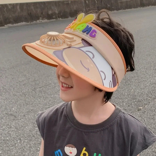 Gorro De Sol Para Niños De Ala Grande Con Mezcla De Algodón
