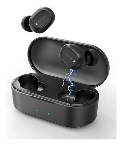 Fone Qcy T2c Bluetooth 5.0 - Preto