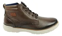 Comprar Botinetas Masculina Pegada Cuero Confort Juvenil Calidad