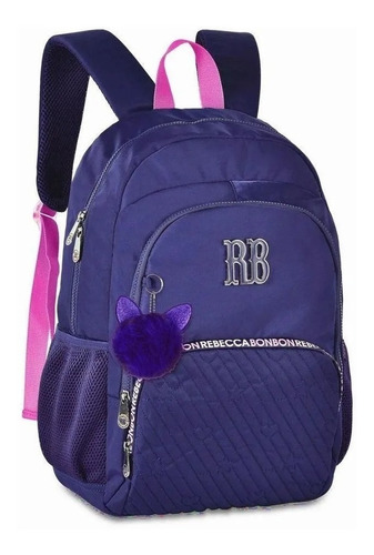 Imagem 2 de 3 de Kit Mochila Rebecca Bonbon Com Estojo Grande - Original Clio