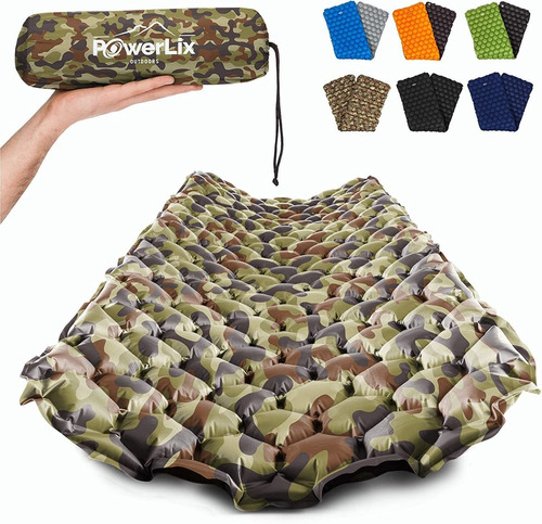 Colchoneta De Dormir Inflable Ultraligera Camping Pesca - 03