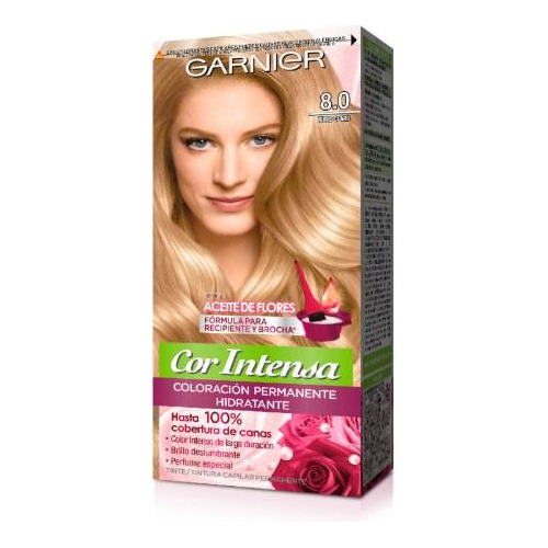 Tinta Garnier Nutrisse Intense N.8.0