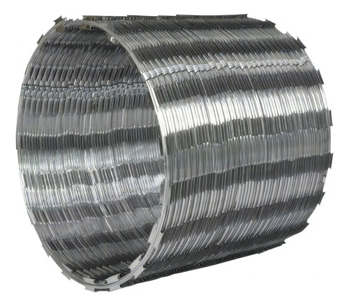 Concertina Inox Simples 30cm 5m Minasul