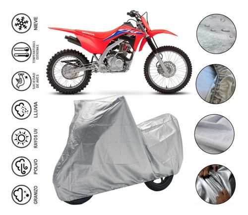 Protector Cubierta Moto Para Honda Crf125fb Big Wheel