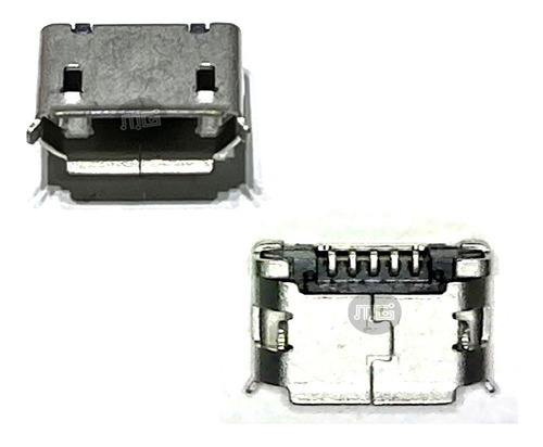 Pin Carga Jack Micro Usb  Hembra 5 Pin C1 Tc-1