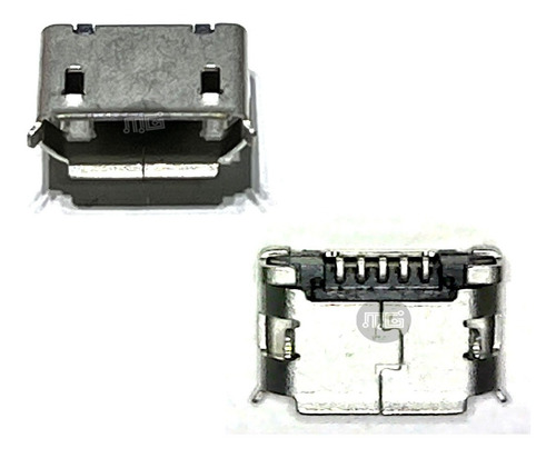 Pin Carga Jack Micro Usb Hembra 5 Pin C1 Tc-1
