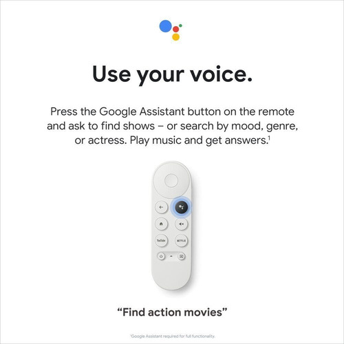 Chromecast Google Ga03131 Tv Hd 8gb Blanco Control