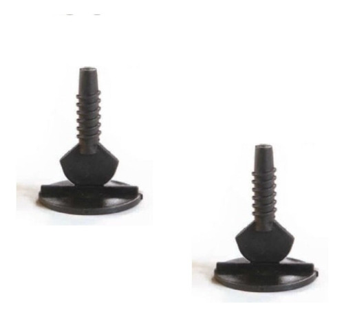 Imagen 3 de 7 de Tornillos Niveladores 1mm Porcelanato 250u + 160 Tuercas