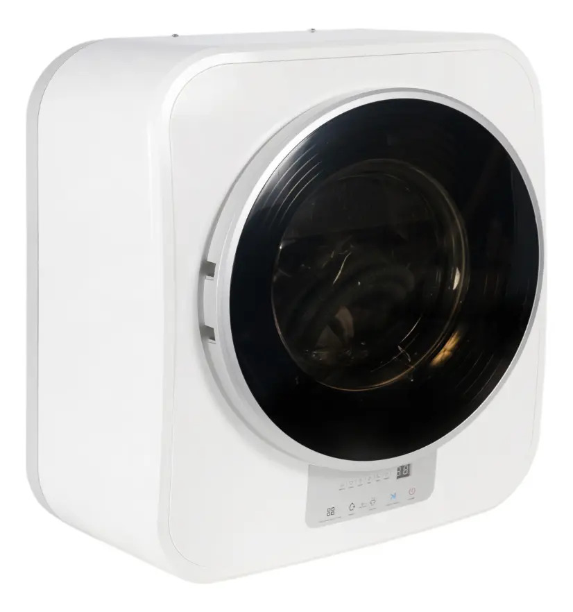 Máquina Lava e Seca Akibra 3kg Automática Branco Motorhome Trailer