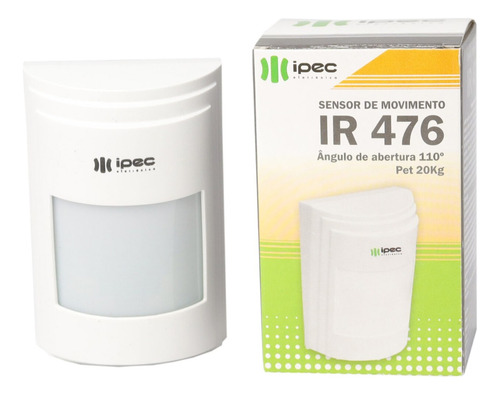 Sensor De Movimento Presença Pet 20kg Ir 476 Ipec