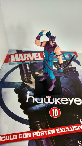 Marvel 3 D Héroes Hawkeye Entrega Nº10 Envíos A Todo El País