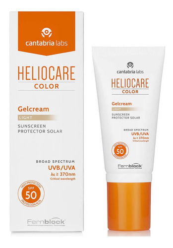 Heliocare Color Gelcream Light Spf 50 X 50 Ml