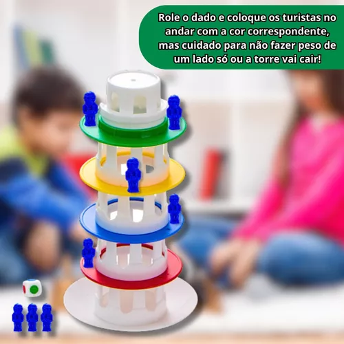 Jogo Infantil Kit Jogos Brinquedos Pinguim Numa Fria E Torre Maluca  Equilibrio Infantis Educativos Para Crianças Meninas Meninos Quebra Gelo  Brinquedo Selo Inmetro Art Brink