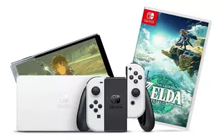 Nintendo Switch Oled 64gb Standard + The Legend Of Zelda