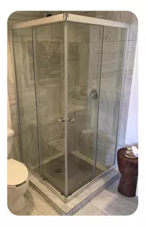 Cancel De Baño En Cristal Templado 90x90 Escuadra