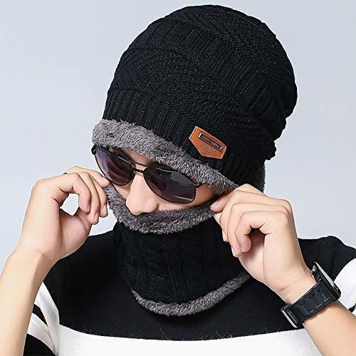 Cálido Conjunto De Gorro Y Bufanda De Invierno Con Estilo G