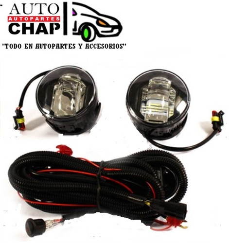 Kit Faros Auxiliares C/lupa + Drl Ford Focus 2008 A 2013