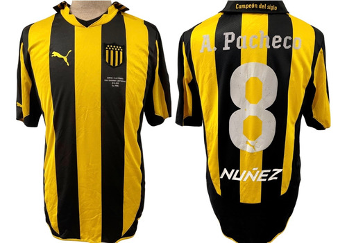 Única Camiseta Final Copa Libertadores 2011 Peñarol Utileria