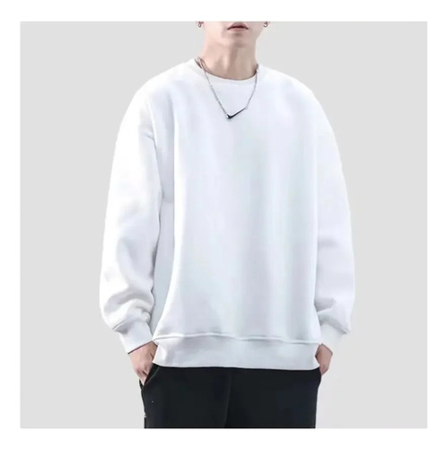 Sudadera Casual De Otoño Con Cuello Redondo Para Hombre