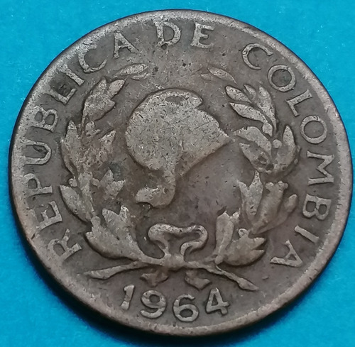 Colombia Moneda 5 Centavos 1964