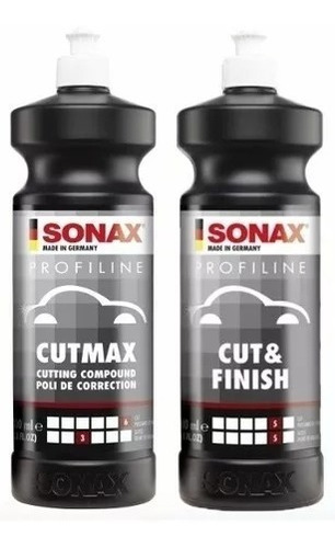 Sonax* Cutmax + Cut&finish 1000ml Profiline