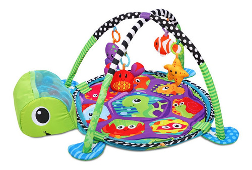 Alfombra Gimnasio Felcraft Fitch Baby Tortuga Pelotero